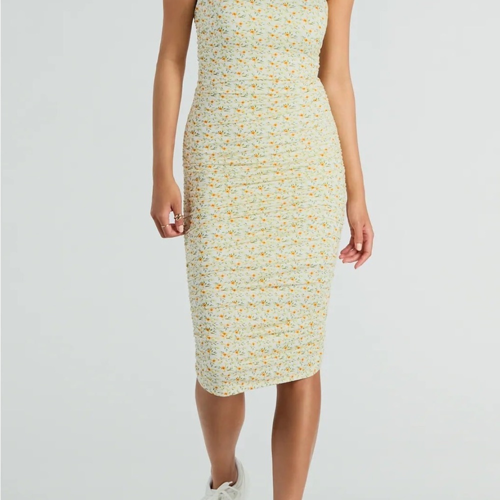 Floral Midi Dress - Picture 3 of 4